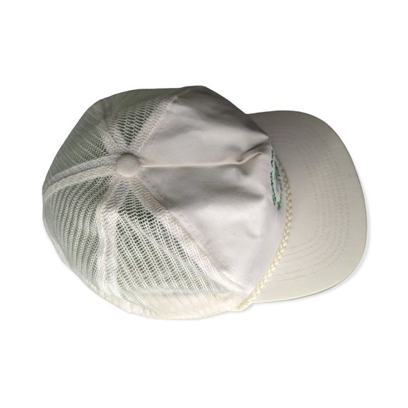 Vintage Ozark Airlines White Snap Back Trucker Hat - Picture 6 of 8